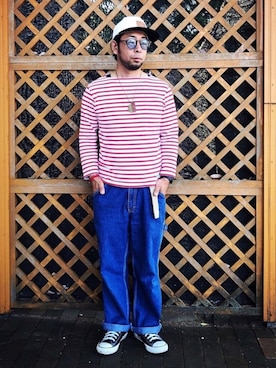 チャッピーさん（メンズ・166cm）の春コーディネート
