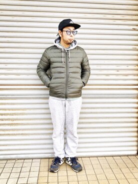 「grn（ジーアールエヌ）のアイテム（ジャケット/アウター）」を使った、チャッピーさん（メンズ・166cm）の冬コーディネート