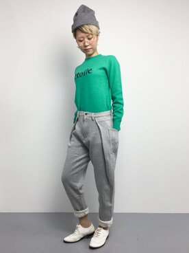 monchiさん（レディース・165cm）の冬コーディネート