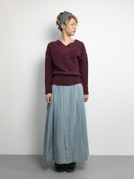 monchiさん（レディース・165cm）の冬コーディネート