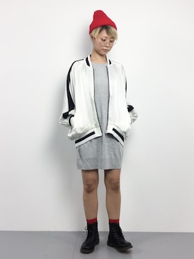 monchiさん（レディース・165cm）の冬コーディネート