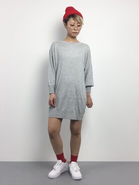 monchiさん（レディース・165cm）の冬コーディネート