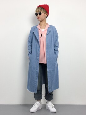 monchiさん（レディース・165cm）の冬コーディネート