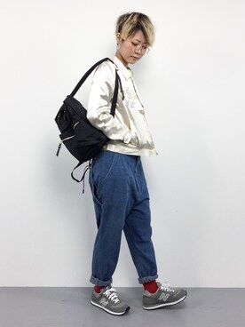 monchiさん（レディース・165cm）の冬コーディネート