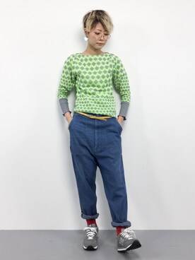 monchiさん（レディース・165cm）の冬コーディネート