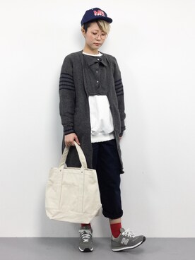 monchiさん（レディース・165cm）の冬コーディネート