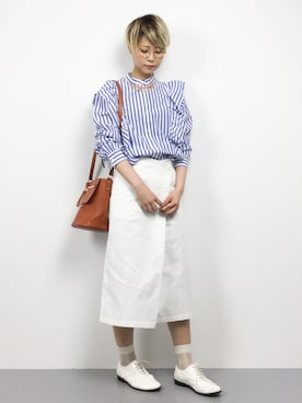 monchiさん（レディース・165cm）の冬コーディネート