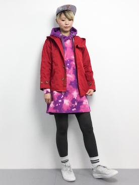 monchiさん（レディース・165cm）の冬コーディネート