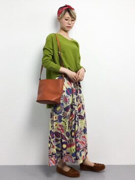 monchiさん（レディース・165cm）の冬コーディネート