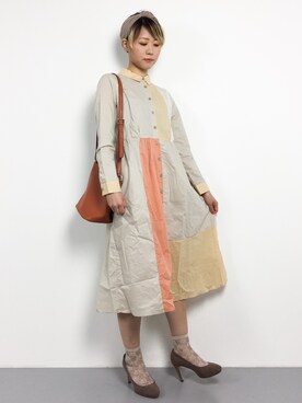monchiさん（レディース・165cm）の春コーディネート