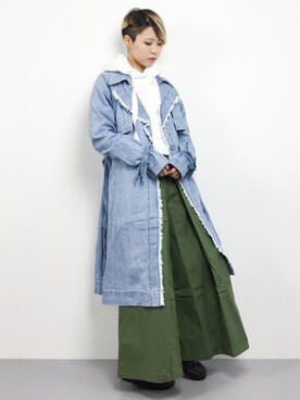 monchiさん(レディース・165cm)の春コーディネート