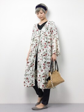 monchiさん（レディース・165cm）の春コーディネート