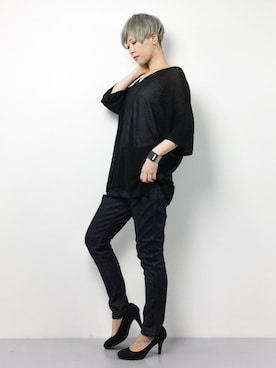 monchiさん（レディース・165cm）の春コーディネート