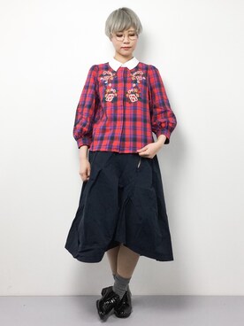 monchiさん(レディース・165cm)の春コーディネート