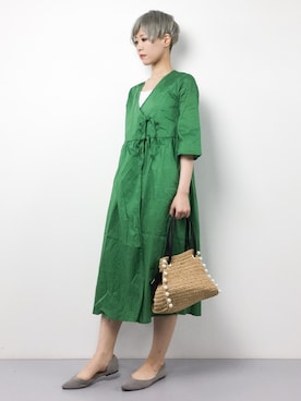 monchiさん（レディース・165cm）の春コーディネート