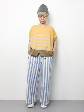 monchiさん（レディース・165cm）の春コーディネート