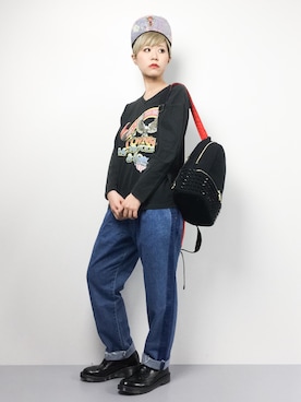 monchiさん（レディース・165cm）の春コーディネート