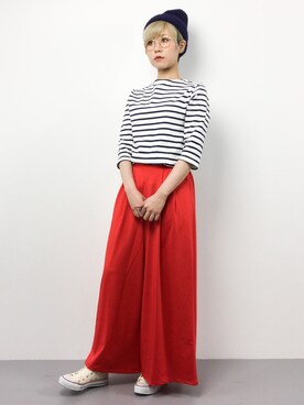 monchiさん（レディース・165cm）の春コーディネート