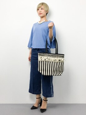 monchiさん（レディース・165cm）の春コーディネート