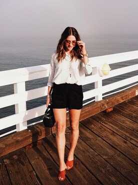 「Christopher Kane（クリストファーケイン）のアイテム」を使った、Bethany Marieさん（レディース・170cm）の春コーディネート