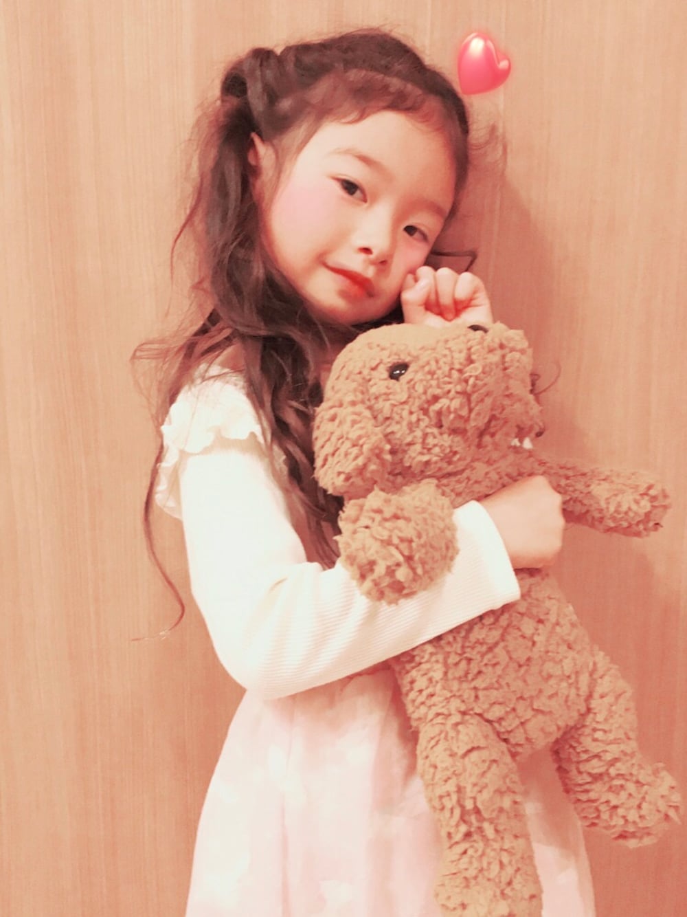 「COMME CA ISMのアイテム（おもちゃ、ブラウン系）」を使った、みーちゃん♡さん（キッズ・110cm）の夏コーディネートの1枚目の写真
