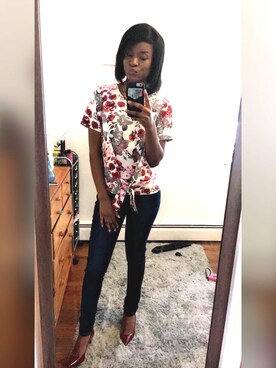 「Kensie   （-）のアイテム」を使った、Gracieyさん（レディース・165cm）の夏コーディネート