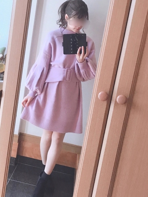 お嬢 Snidelのワンピースを使ったコーディネート Wear