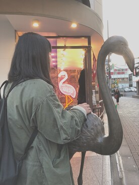 「M65」｜マユさん（レディース・154cm）の冬コーディネート