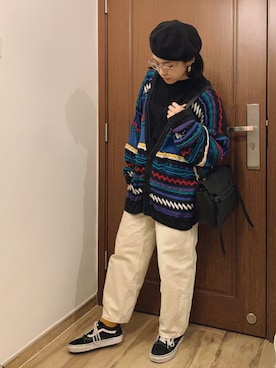 「WEGO（ウィゴー）のアイテム（その他アウター）」を使った、MoE さん（レディース・160cm）の冬コーディネート