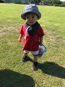 づーちゃんさん（キッズ・80cm）の夏コーディネート