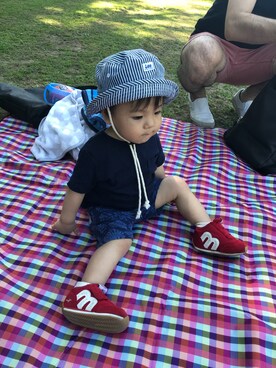 づーちゃんさん（キッズ・80cm）の夏コーディネート