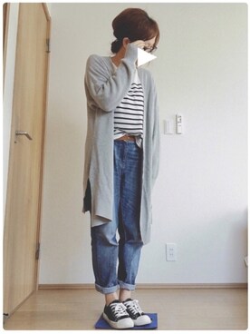 もぐさん（レディース・158cm）の春コーディネート