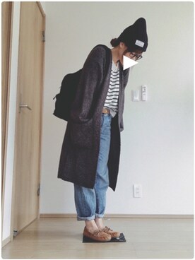 もぐさん（レディース・158cm）の秋コーディネート