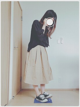 もぐさん（レディース・158cm）の春コーディネート