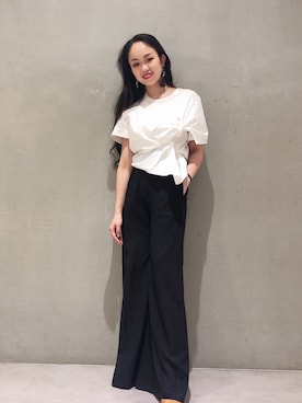 「アイテム（アクセサリー）」を使った、kylieさん（レディース・160cm）の春コーディネート