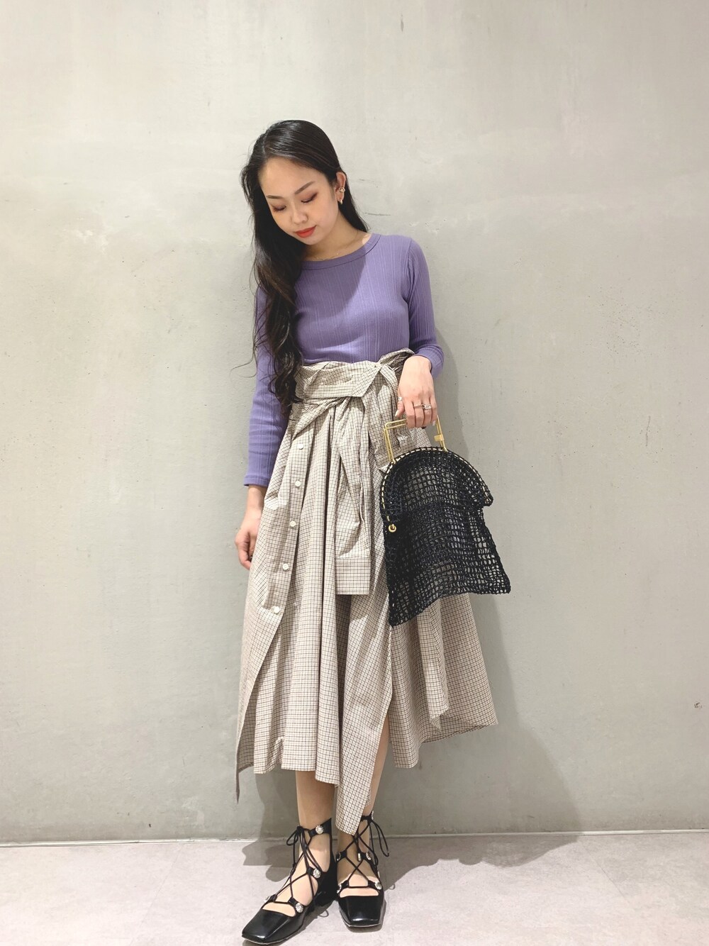 トップス AMERI TOP Rt TOPS