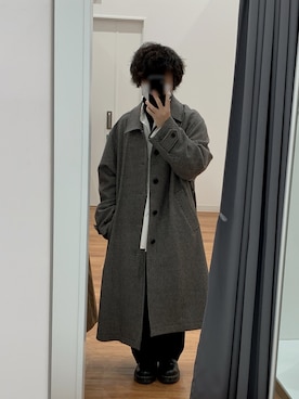 「stein（シュタイン）のアイテム（その他アウター）」を使った、takuさん（メンズ・164cm）の冬コーディネート