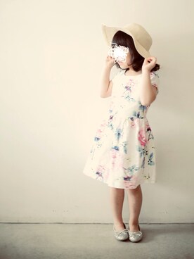 riccopimさん（キッズ・110cm）の夏コーディネート