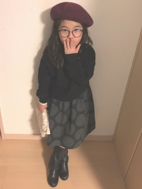 riccopimさん（キッズ・110cm）の冬コーディネート