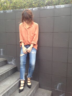 ericaさん(レディース・157cm)の春コーディネート