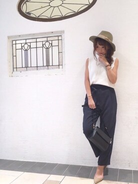 ericaさん（レディース・157cm）の春コーディネート