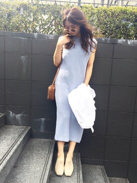 ericaさん（レディース・157cm）の春コーディネート