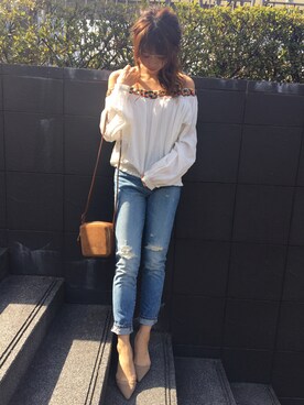 ericaさん（レディース・156cm）の春コーディネート