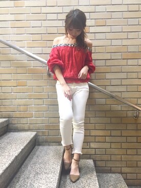 ericaさん（レディース・156cm）の春コーディネート