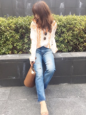 ericaさん（レディース・156cm）の春コーディネート