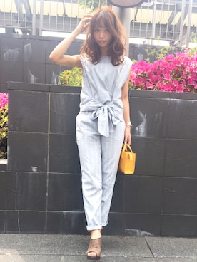 ericaさん（レディース・156cm）の春コーディネート