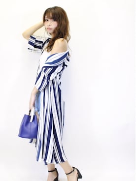 「CeLL（セル）のアイテム（トップス）」を使った、ericaさん（レディース・156cm）の夏コーディネート