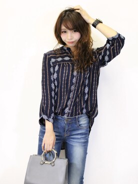 「CeLL（セル）のアイテム」を使った、ericaさん（レディース・156cm）の夏コーディネート