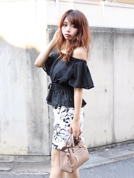 「CeLL（セル）のアイテム」を使った、ericaさん（レディース・156cm）の夏コーディネート