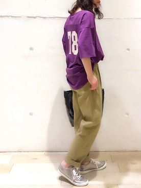 「レプシィム(LEPSIM)」｜maiさん（レディース・153cm）の夏コーディネート